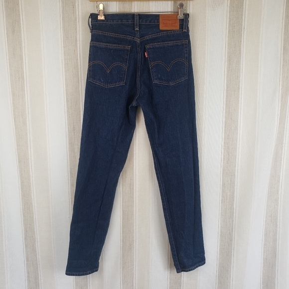 Levi's Premium High Waisted Button Fly Straight Leg Jeans Size 25 - Picture 12 of 12